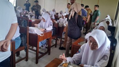 Sasar 1.002 Siswa, Program Makan Bergizi Gratis Mulai Perdana di Pati