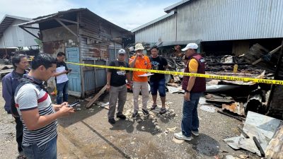 Polisi Masih Dalami Penyebab Kebakaran Kios Pasar Induk Cepu