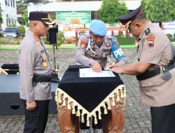 Empat Pejabat Utama Polresta Pati Dimutasi