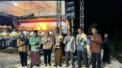 Peresmian Jembatan Baru di Pengkoljagong Blora Dimeriahkan dengan Gelar Wayangan, Upaya Melestarikan Budaya Jawa