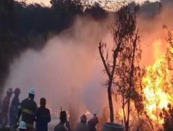 Kebakaran Sumur Minyak di Blora, Satu Tewas dan Empat Luka Bakar