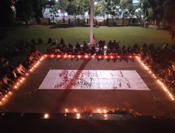 Aliansi Mahasiswa dan Ojol Gelar Aksi Doa dan Mimbar Ekspresi di Depan DPRD Rembang