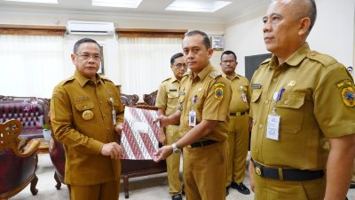 Bupati Pati Lantik Dua Pejabat Pimpinan Tinggi Pratama